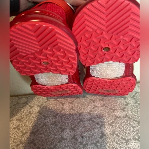 Taxi~NWT~Aries~Red~Breathable Mesh Textile~Lace-Up~Athletic Sneaker Shoe~Size 10 - Picture 11 of 13